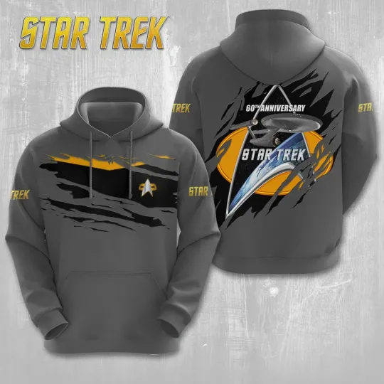 Discover Star T r ek 60th Anniversary 3D Apparel