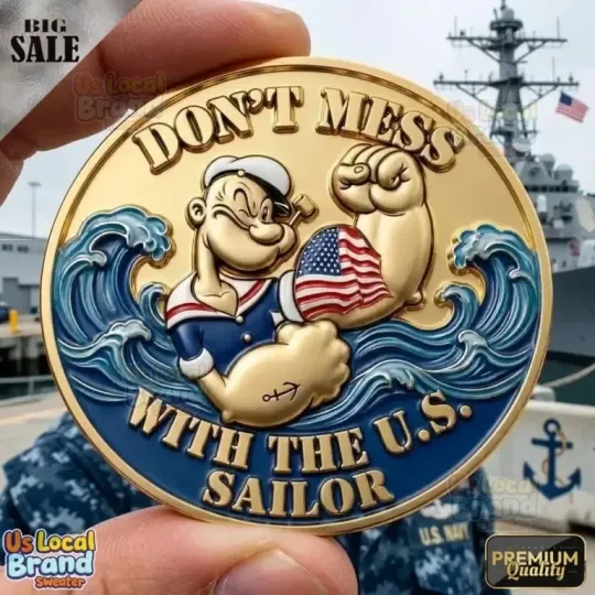 US Navy Popeye Commemorative Coin