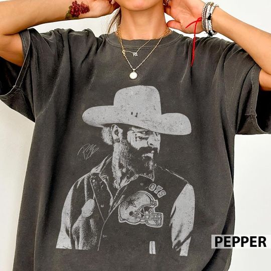 Discover Post Malone Cowboy Vintage Comfort Colors Shirt