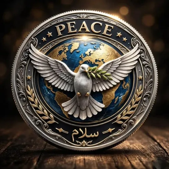 Discover World Peace Commemorative Coin