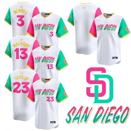 Discover Personalized San Diego Padress , Custom Name & Number, 2025 City Connect Limited Jersey Gift