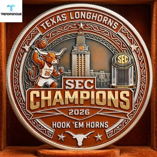 Discover Longhorns 2026 Champions Commemorative Coin