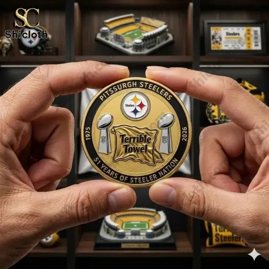 Discover Steeler Anniversary Commemorative Coin