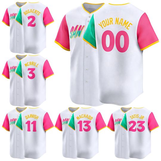 Discover Customized Jerseys San Diego White City Connect Baseball Jersey Fan Personalized Name Number Shirt
