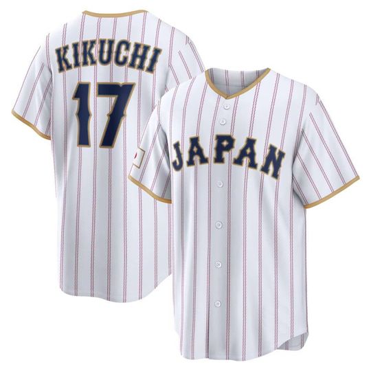 Discover Japan Baseball Yusei Kikuchi Jersey,Green 2026 World Baseball Classic Fan Name Number Shirt,Men/Youth Size,Custom Jersey