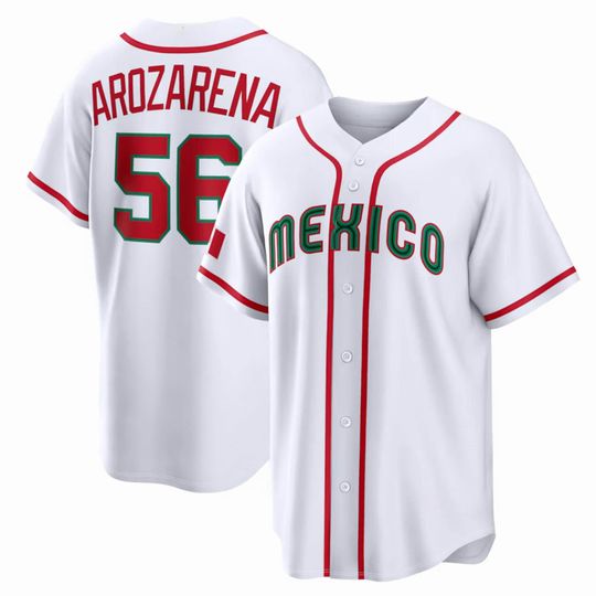 Discover Mexico Baseball Randy Arozarena Jersey,White 2026 World Baseball Classic