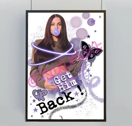 Discover Olivia Rodrigo GUTS Album Poster Vertical A3