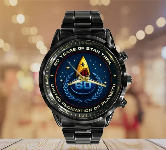Discover Trek 60th Anniversary Black Stainless Steel Watch