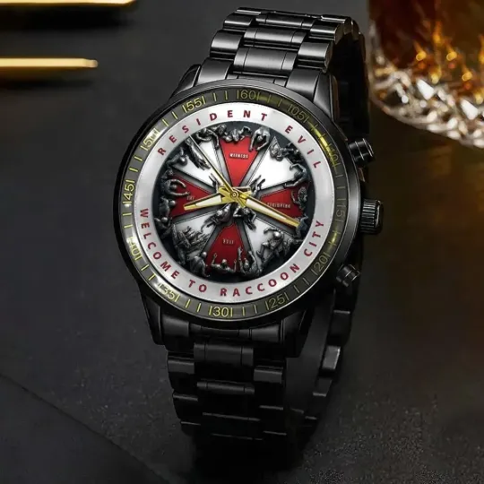 Discover Evil Requiem Black Stainless Steel Watch