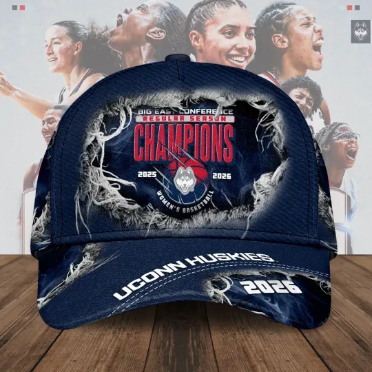 Discover Huskies Women’s Basketball 2026 Big East Champions Classic Cap