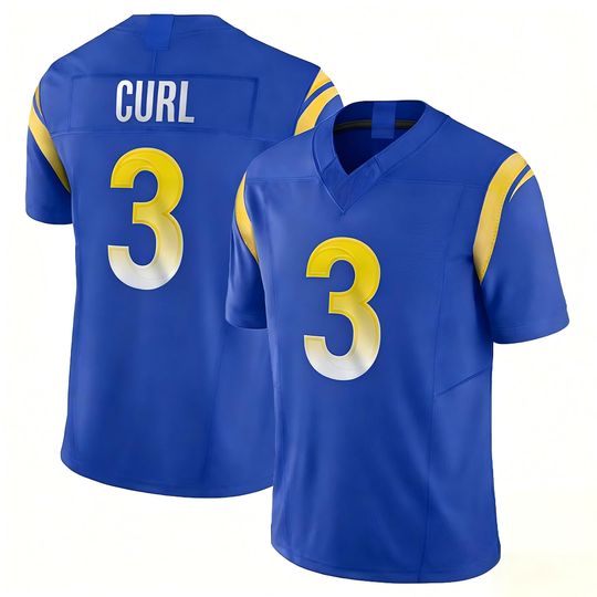 Discover Men's Los Angeles Blue Kamren Curl Jersey 2025