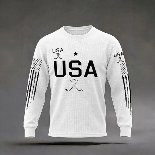 2026 Winter Olympic Ice Hockey Hoodie Team USA, USA Hockey Fan