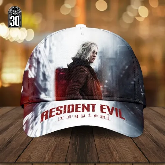 Discover Resident Evil Requiem x Grace Ashcroft Classic Cap
