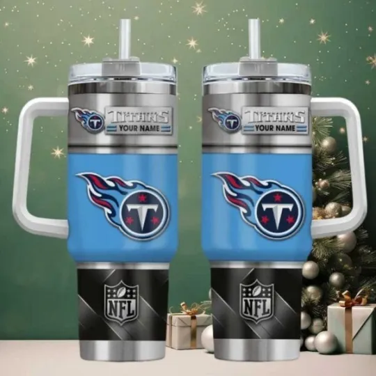 Discover Personalized Tennessee Football Team Titanss 40 Oz Tumbler Gift for Fans