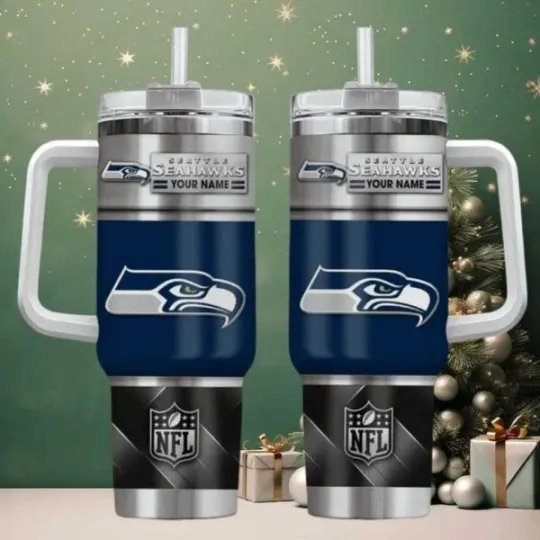 Discover Personalized Seattle Football Team Seahawkss 40 Oz Tumbler Gift for Fans