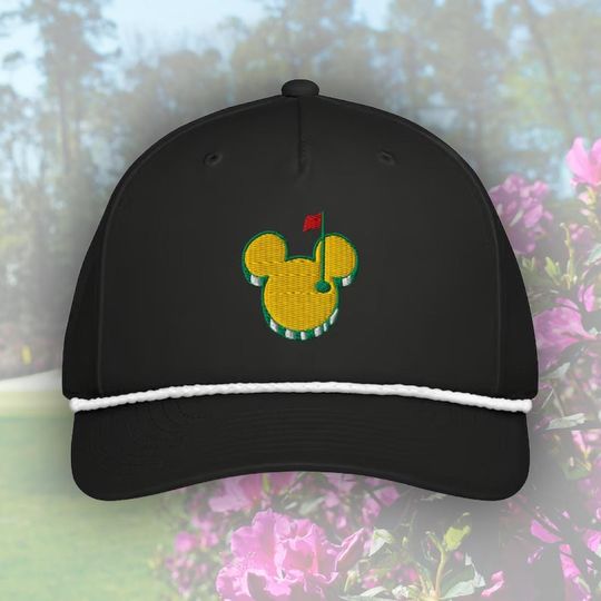 Mouse-terss Mickey Golf Tournament Inspired Embroidered Hat