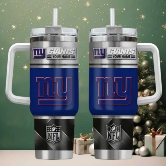 Discover Personalized New York Football Team Giantss 40 Oz Tumbler Gift for Fans