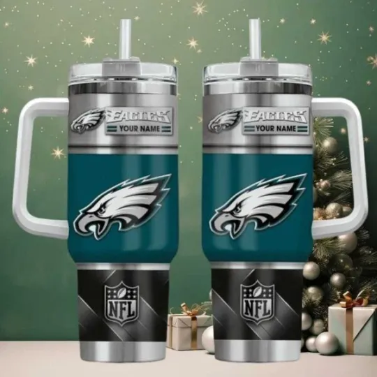 Discover Personalized Philadelphia Football Team Eagless 40 Oz Tumbler Gift for Fans