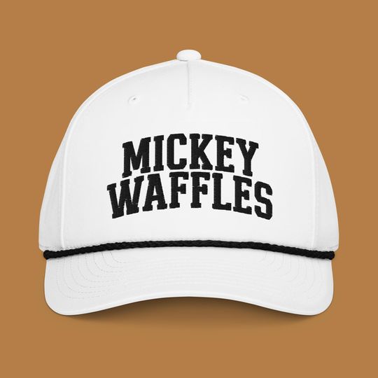 Discover Mickey Waffles Embroidered  Hat | Subtle Disney Cap | Vintage Classic Cap | Disney Park Hat | Minimalist Mickey Hat | Disney Gift