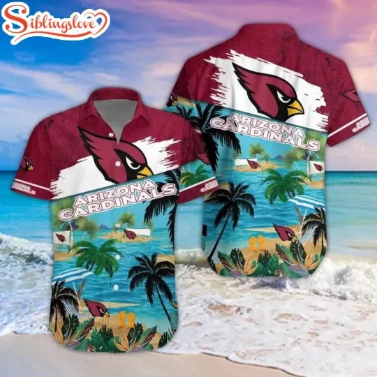 Discover Arizonna Football Team Cardinalss Aloha Hawaiian Shirt For Fans