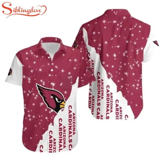 Arizonna Football Team Cardinalss Bling Bling Hawaiian Shirt For Fans