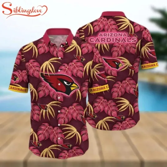 Discover Arizonna Football Team Cardinalss Lover Summer Hawaiian Shirt For Fans