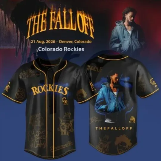 Discover Rockies x The Fall Off World Tour 2026 Limited Baseball Jersey
