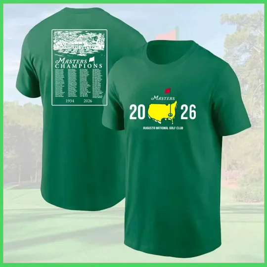 Discover Augusta National Golf Club Tee - 2026 Masters Tournament Shirt