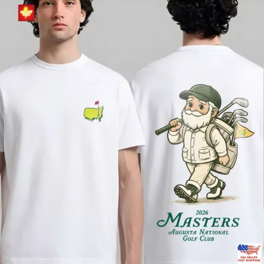 Discover Masters 2026 Golf Gnome Shirt Augusta National Funny Golf Tee