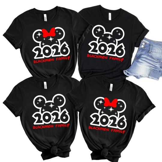 Discover 2026 Disney Family Vacation Shirts, Disneyland Matching Vacation Shirts, Disney Cruise Shirts, Disney Family Name Cruise Shirt DCL