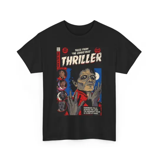 Discover Michael Jackson Thriller Unisex Heavy T-Shirt