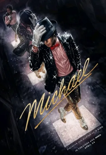 Michael Jackson "Michael" Biopic 2026 Billie Jean Movie Poster Print.