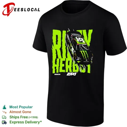 Discover Riley Herbst No 35 Toyota Camry XSE for 23XI racing shirt