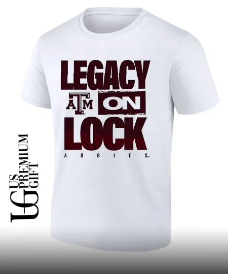 Discover Aggies 2026 Legacy On Lock March Madness shirt
