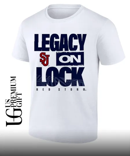 Discover Red Storm 2026 Legacy On Lock March Madness shirt