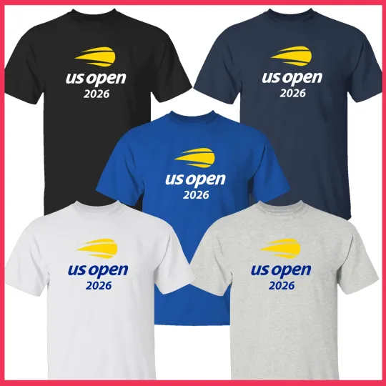 Discover US Open Collection 2026 Logo T-Shirt Multicolor All Size