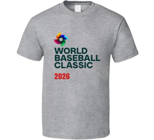 Discover World Baseball Classic 2026 Alt Logo T Shirt