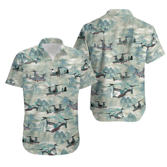 Bell Boeing V 22 Osprey Hawaiian Shirt