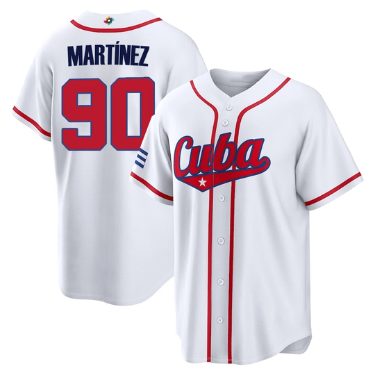 Discover Randy Martínez #90 Cuba Baseball 2026 World Baseball Classic