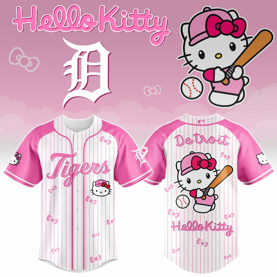 Detroit Tigers x Hello Kitty 2026 Limited Editions Jersey