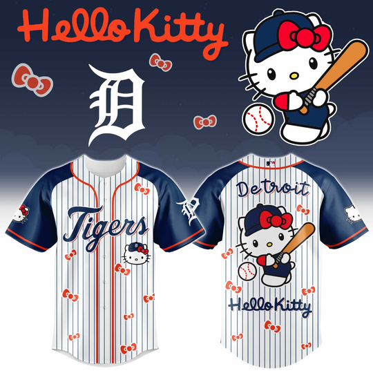 Detroit Tigers x Hello Kitty 2026 Limited Editions Jersey