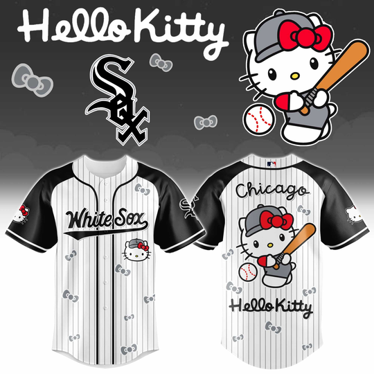 Discover Chicago White Sox x Hello Kitty 2026 Limited Editions Jersey