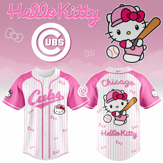 Chicago Cubs x Hello Kitty 2026 Limited Editions Jersey