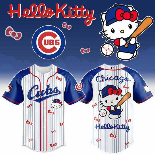 Chicago Cubs x Hello Kitty 2026 Limited Editions Jersey