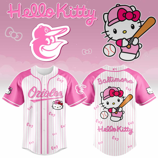 Baltimore Orioles x Hello Kitty 2026 Limited Editions Jersey