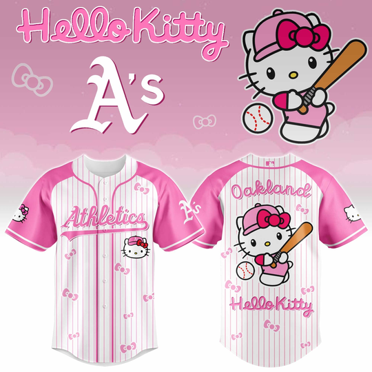 Oakland Athletics x Hello Kitty 2026 Limited Editions Jersey