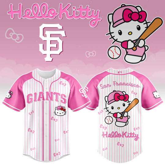 San Francisco Giants x Hello Kitty 2026 Limited Editions Jersey