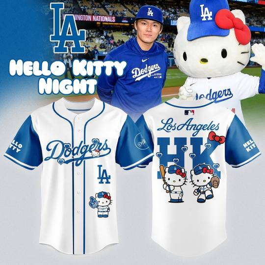 Los Angeles Dodgers x Hello Kitty Night 2026 Exclusive Jersey Collection