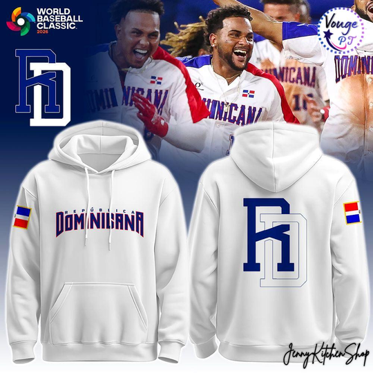 Dominican Republic Baseball 2026 World Baseball Classic Edition Hoodie