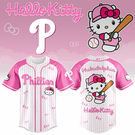 Philadelphia Phillies x Hello Kitty 2026 Limited Editions Jersey